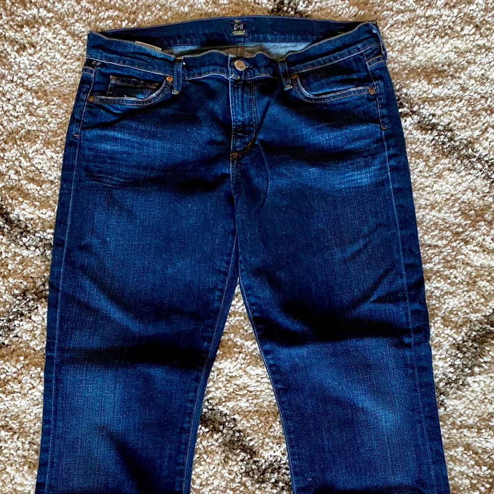 Citizens of Humanity blue jeans, boot-cut, size 32